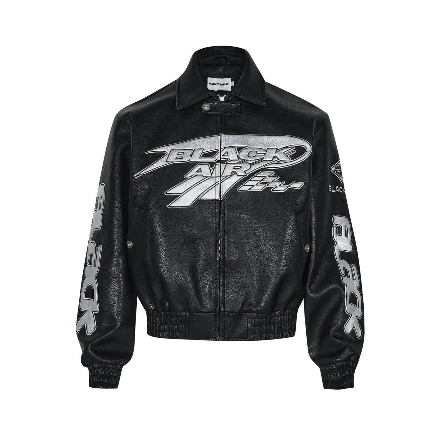 Retro PU Leather Environmental Protection Coat Jacket
