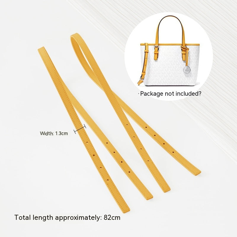 First Layer Cowhide Buckle-free Shoulder Strap Suitable For Vegetable Basket Shoulder Strap Small Tote Bag Leather Bag Strap Replacement