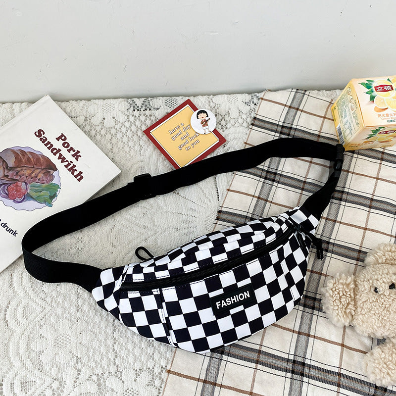 Women's Fashion Print Crossbody Chest Bag
