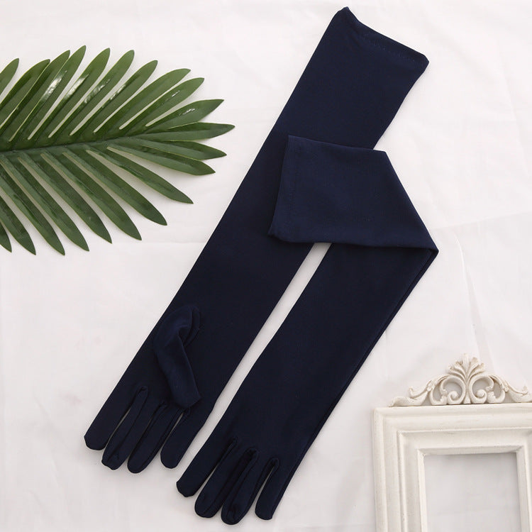 50cm Over Elbow Performance Matte Stretch Gloves