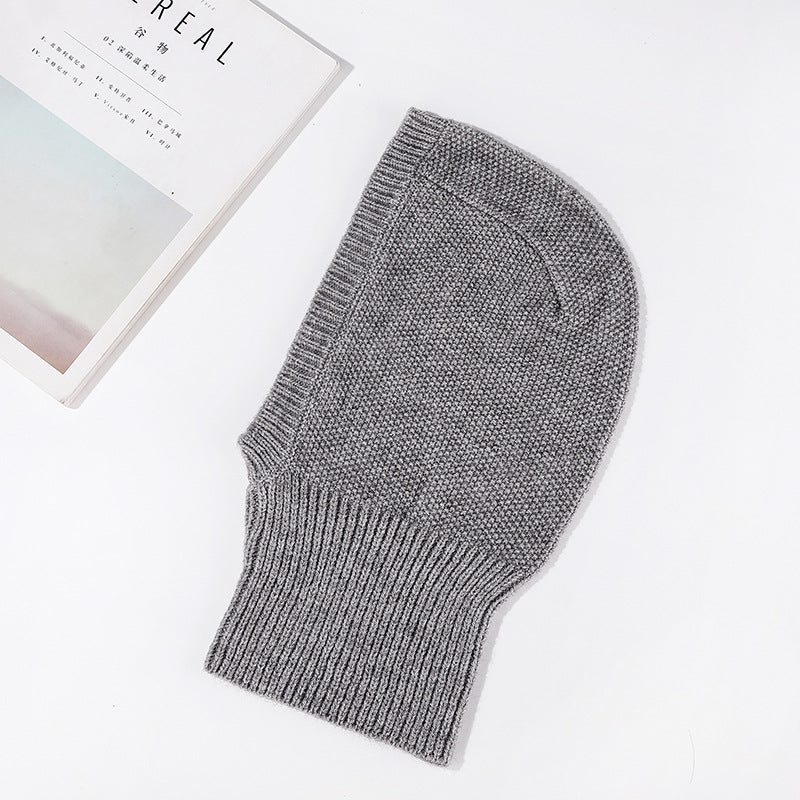 Lovers' Hat Scarf Integrated Windproof Pullover
