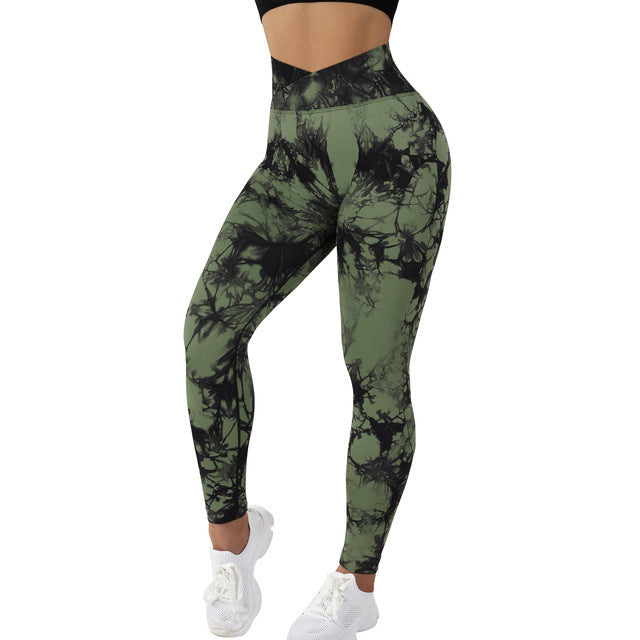 Women's High-waisted Tight-fitting Cross-breeches