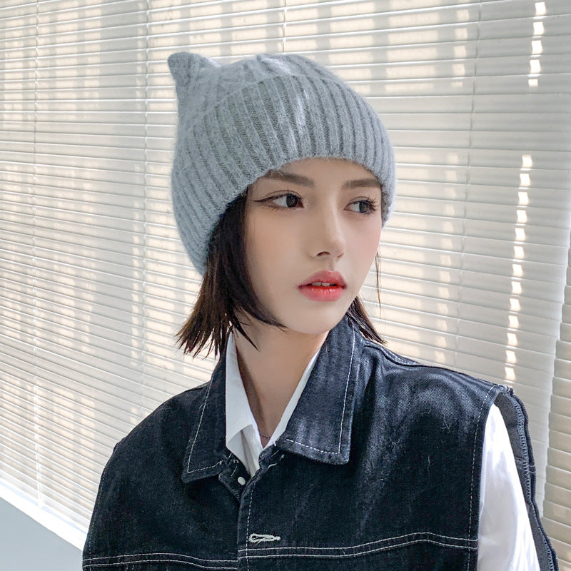 Super Cute Little Ear Knitted Wool Hat