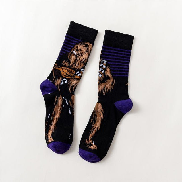 Socks Master Yoda R2-D2 Cosplay Socks Woo Ji