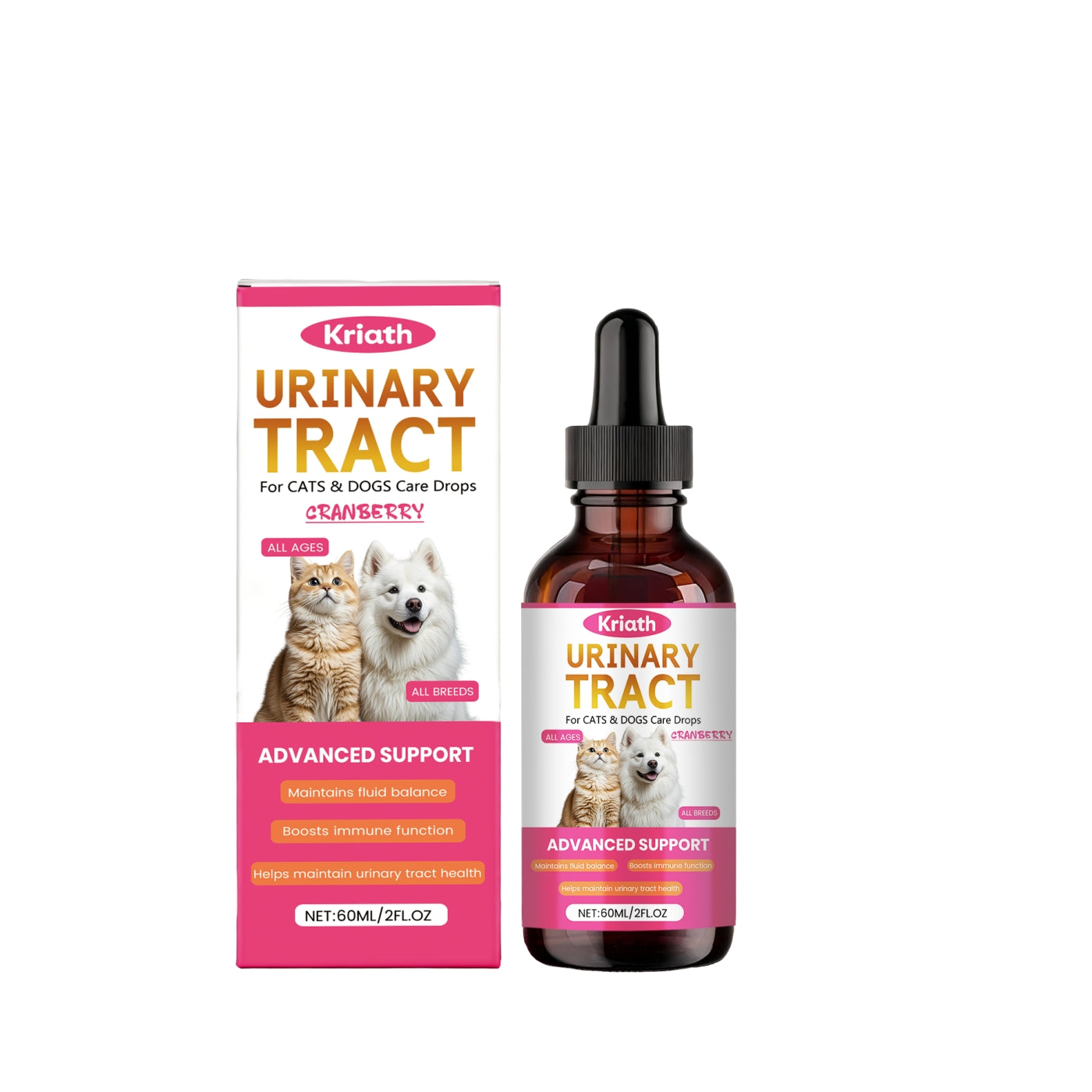 Urinary Care Drops For Cats And Dogs