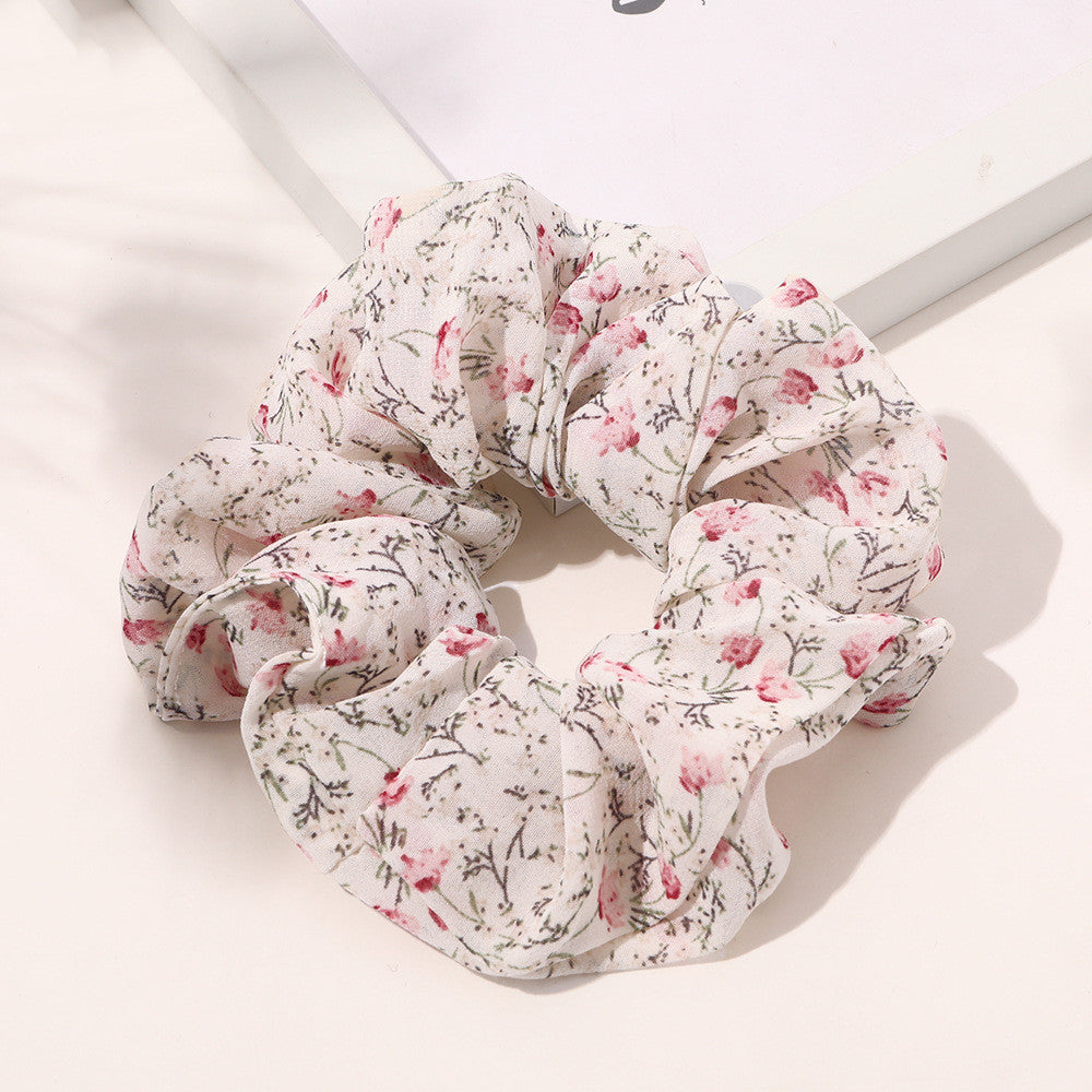 Large Intestine Circle Satin Rope Hair Accessory