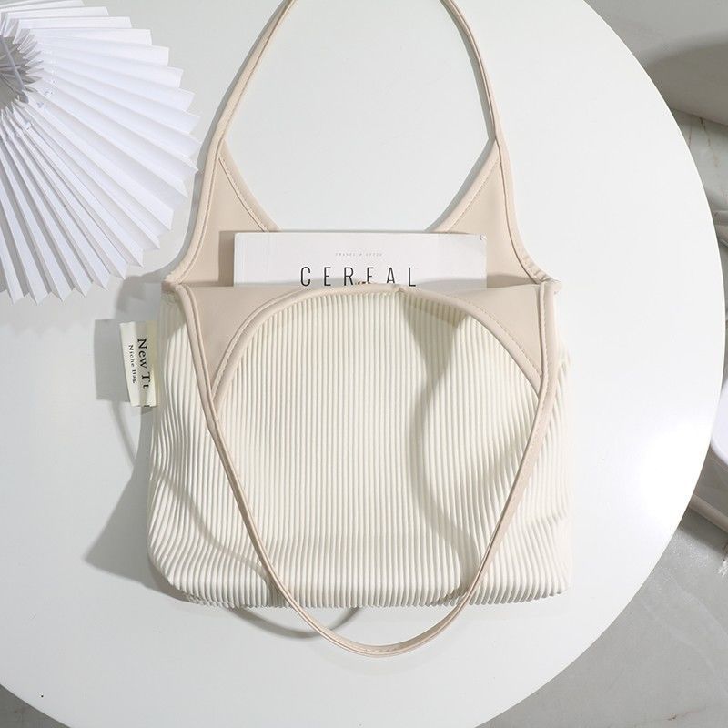 Simple And Niche Design Pleated Vest Bag