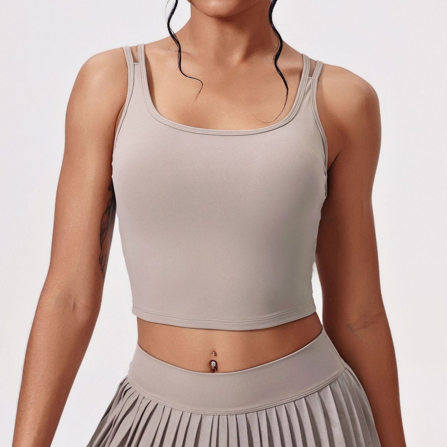 Cloud Sense Sports Back Shaping Double-shoulder Strap Outer Wear Sling