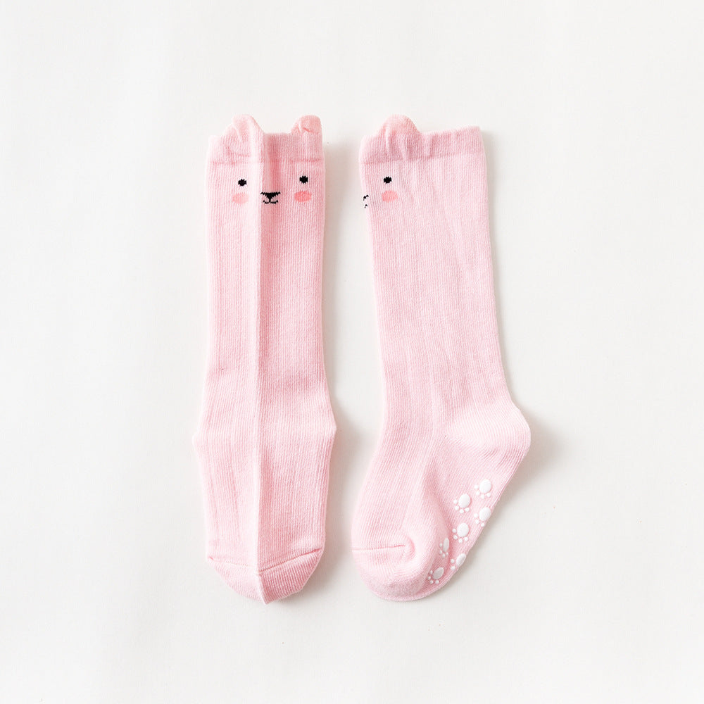 Cotton Newborn Mid Long Tube Knee Socks