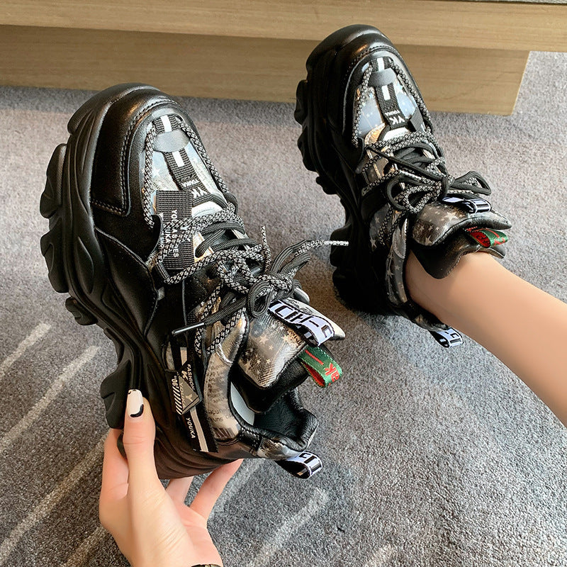 Casual Breathable Platform Student Running Sneakers