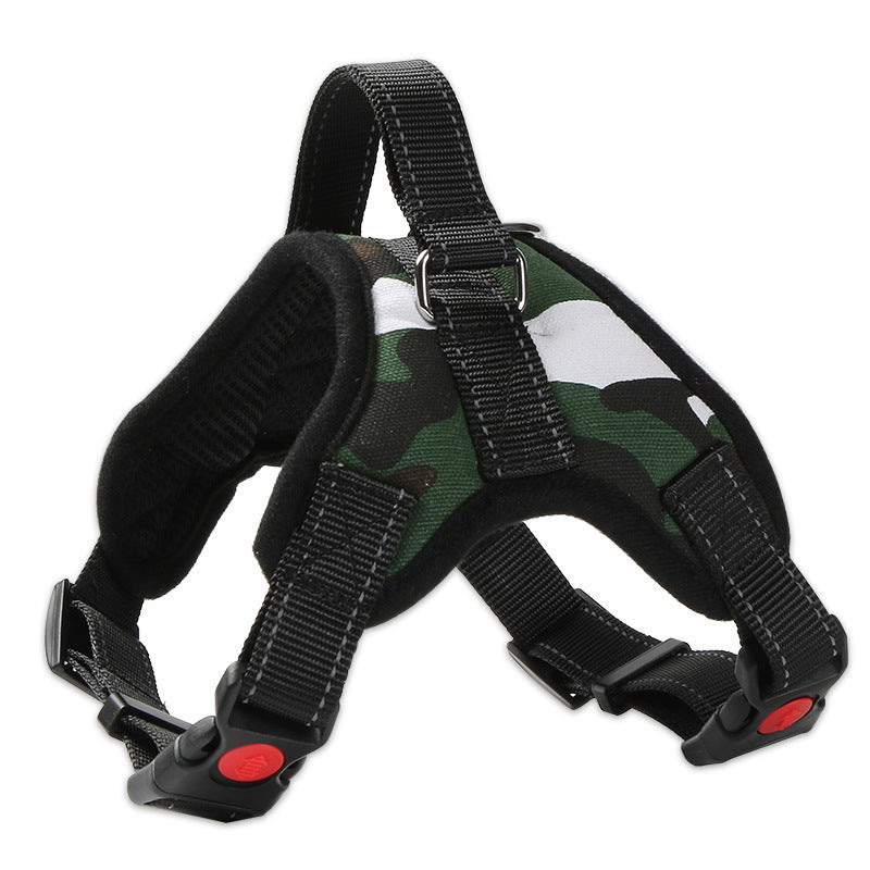 Saddle Style Chest Strap Oxford Canvas Tow Rope
