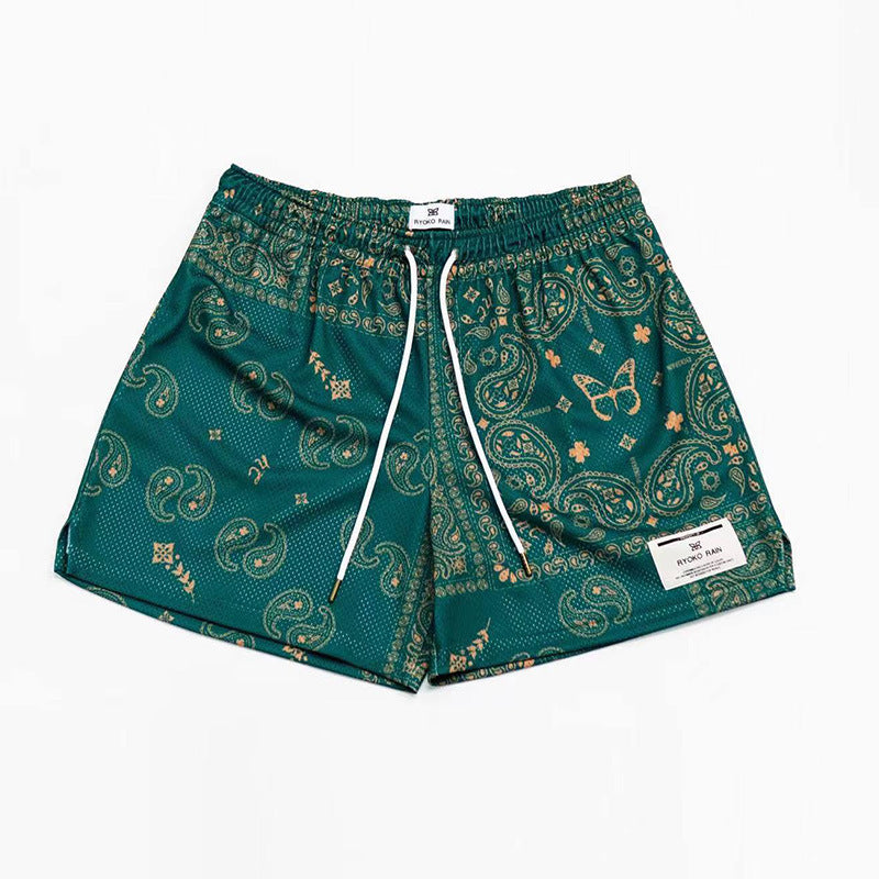 Shorts til mænd og kvinder – sommerlige, afslappede, åndbare og løstsiddende shorts i mesh