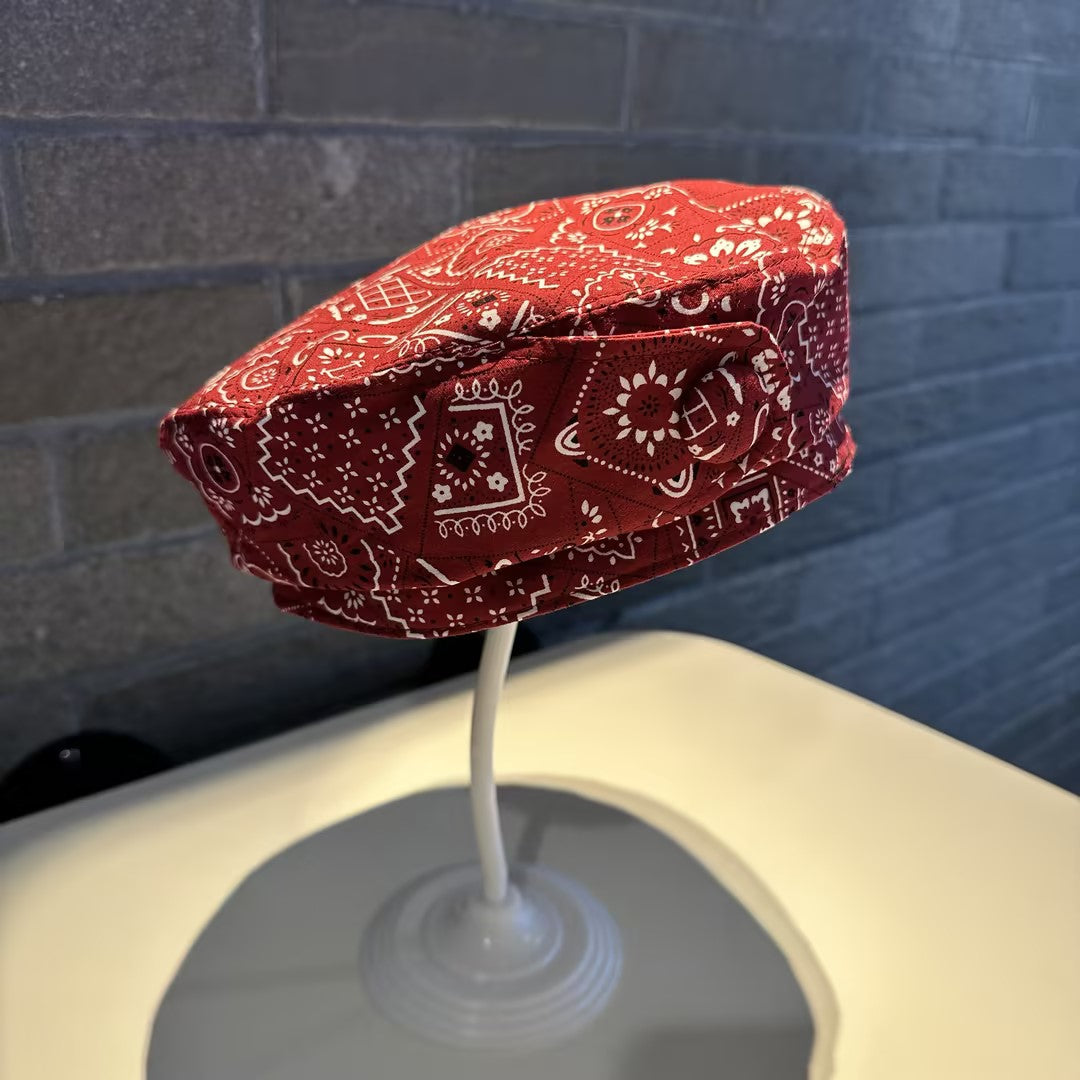 Printed Cap Fashionable Korean Style Versatile Outdoor Accessory