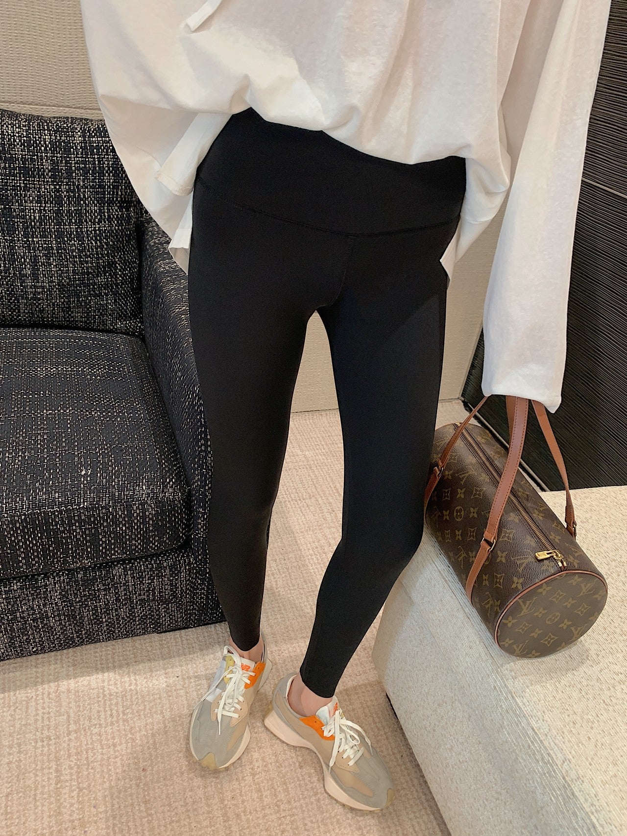 Shark Pants Women's Outer Wear Autumn And Winter Plus Velvet Stretch Plane