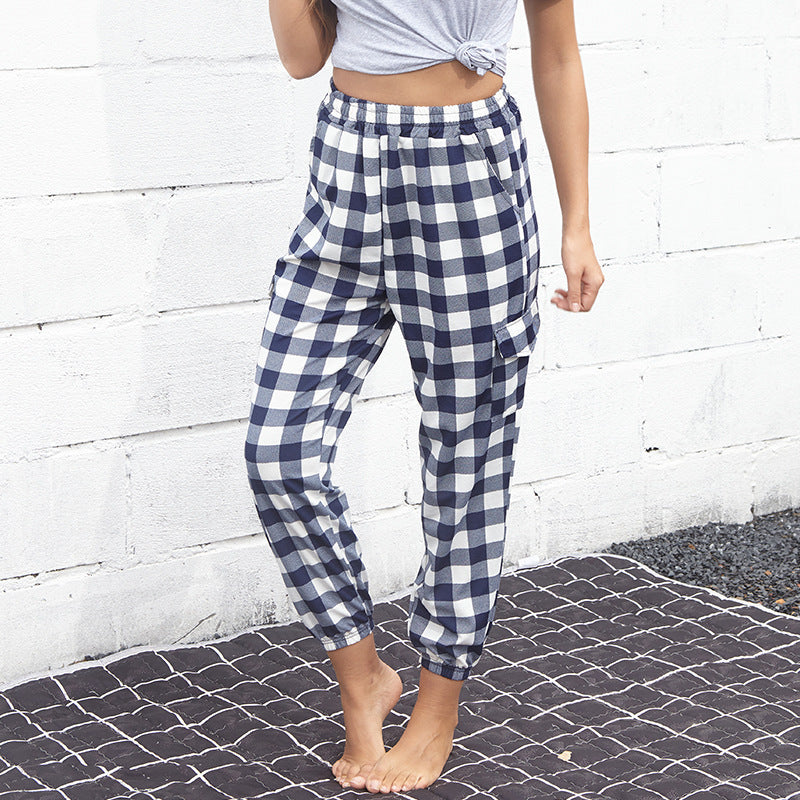 Women's Casual Fashionable High-Waist Slim-Fit Pencil Pants