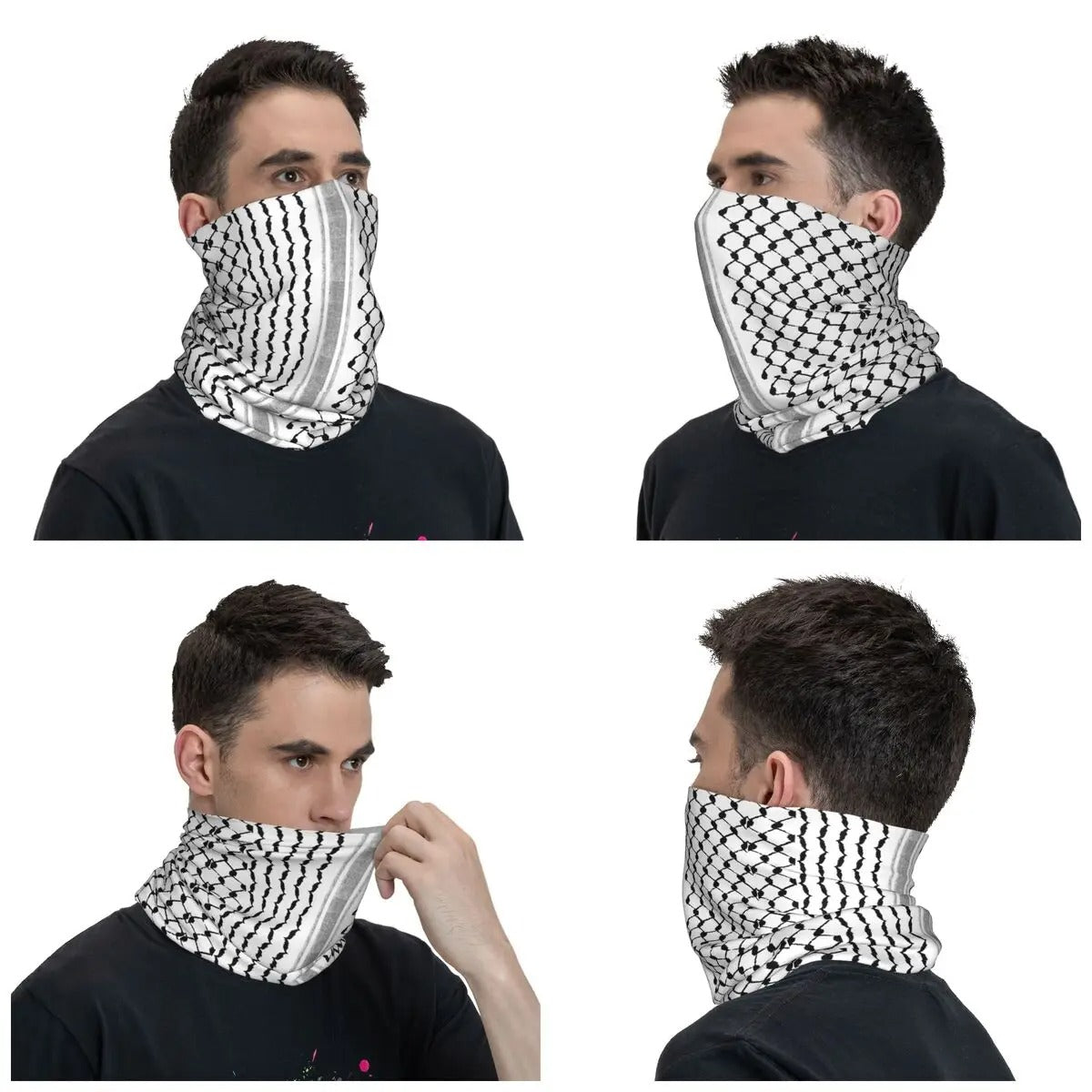 Palestinian Flag Israel Flag Magic Headband