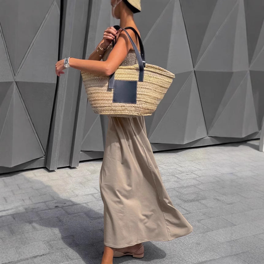 French-style Elegant Strapless Dress For Women