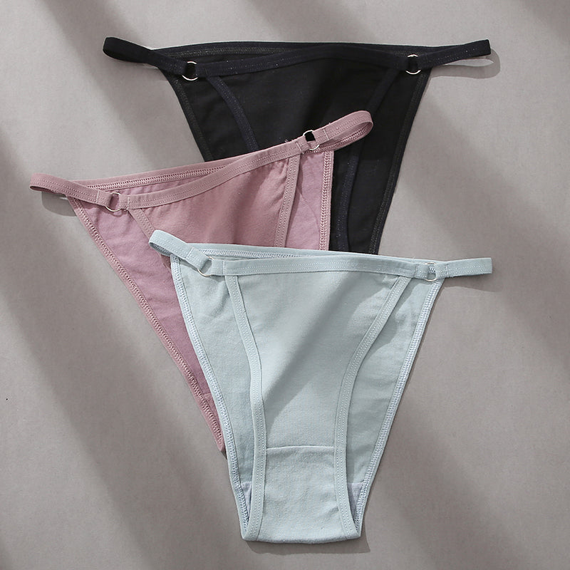 Women's Low Waist Ring Sexy Shorts