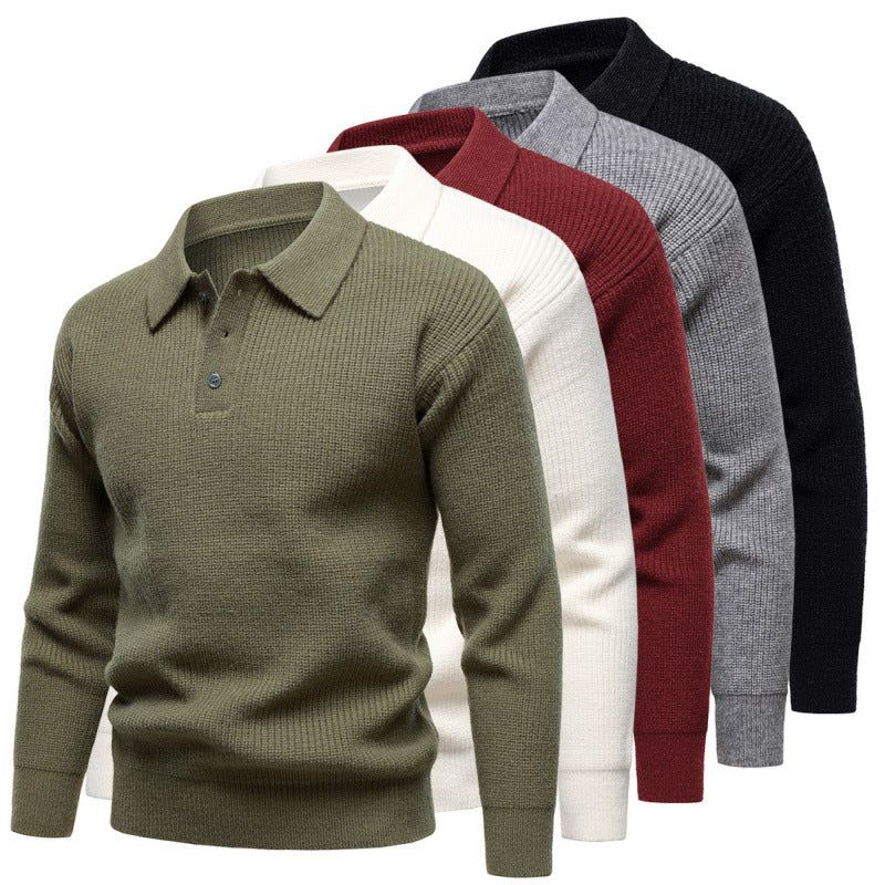Britisk mode-polosweater til mænd