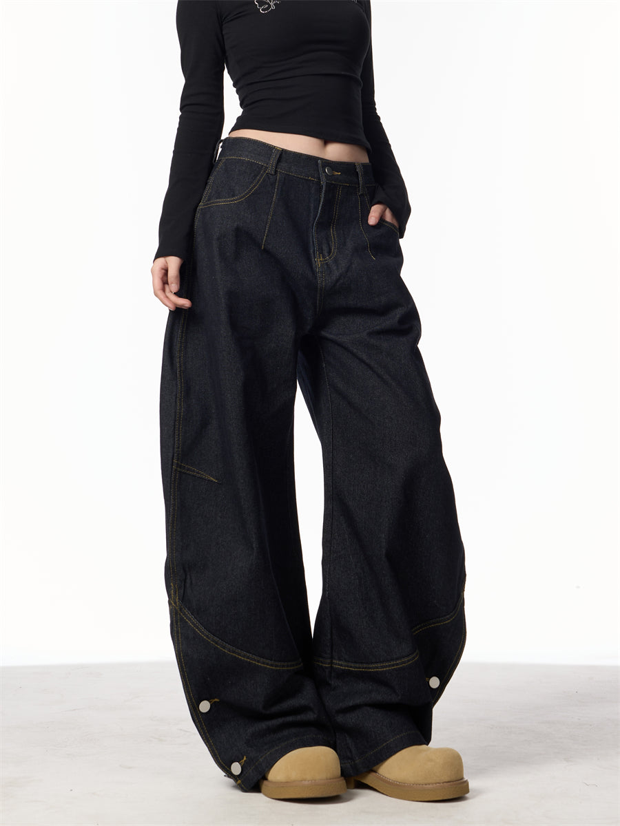 Spring New Retro Wide-leg Pants