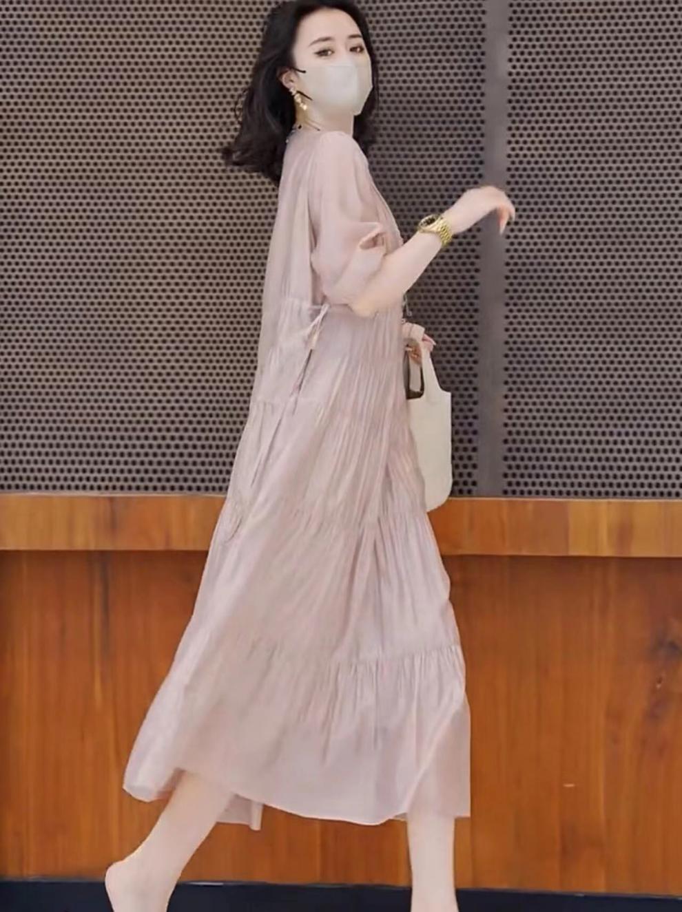 Slim And Elegant Design Long Dress
