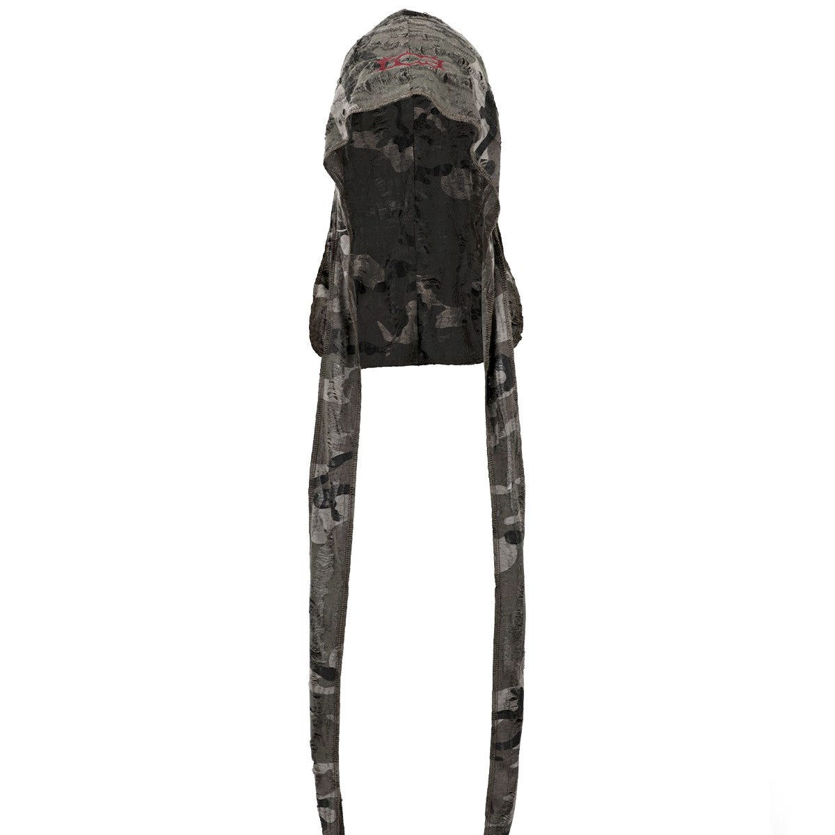 Embroidered Headscarf Destroyed Camouflage Street Hip-hop