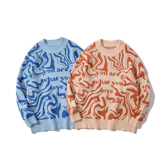 Sweater Herre Nye Hongkong Stil Varm Bomuldsjakke