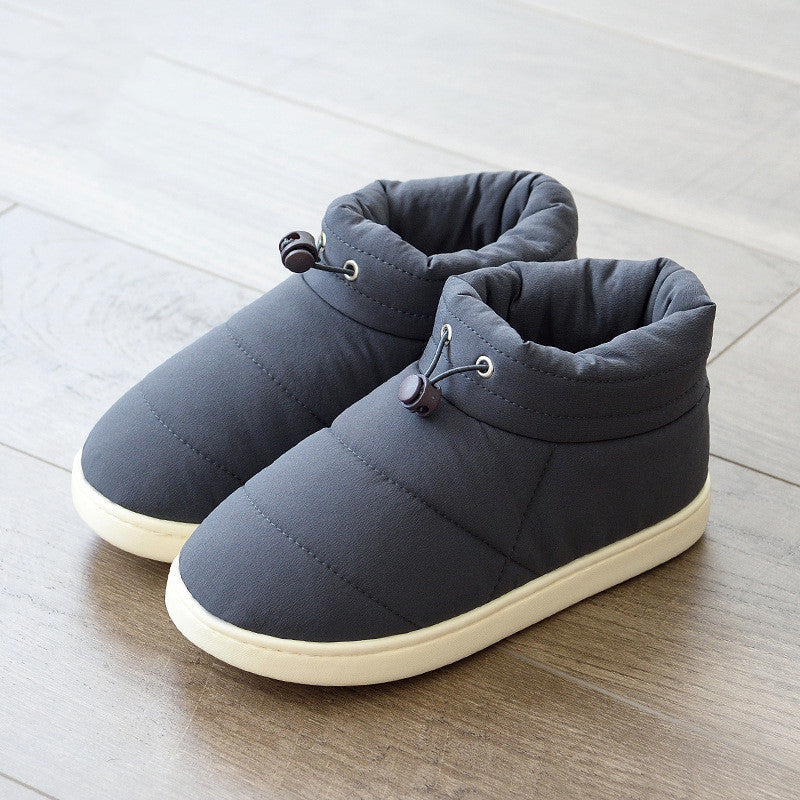 Cotton Slippers Women Winter Bag With Down And Down To Keep Warm Indoor Home