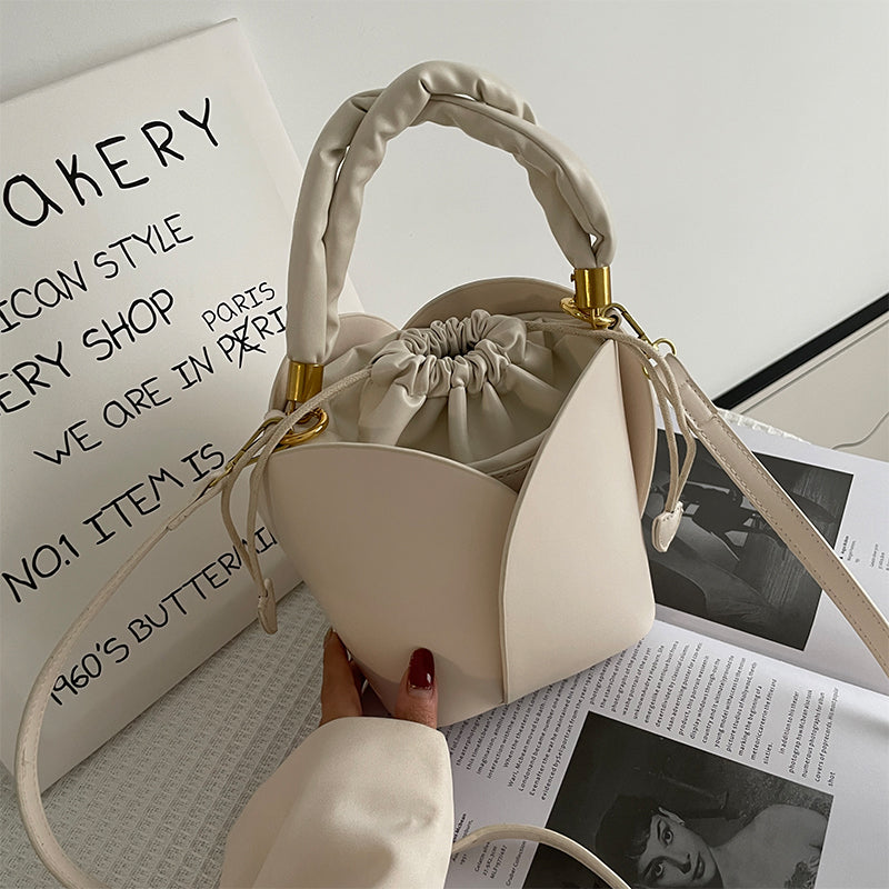 Fashion Women's Bag Messenger Bag Retro Single Shoulder Bucket Bag