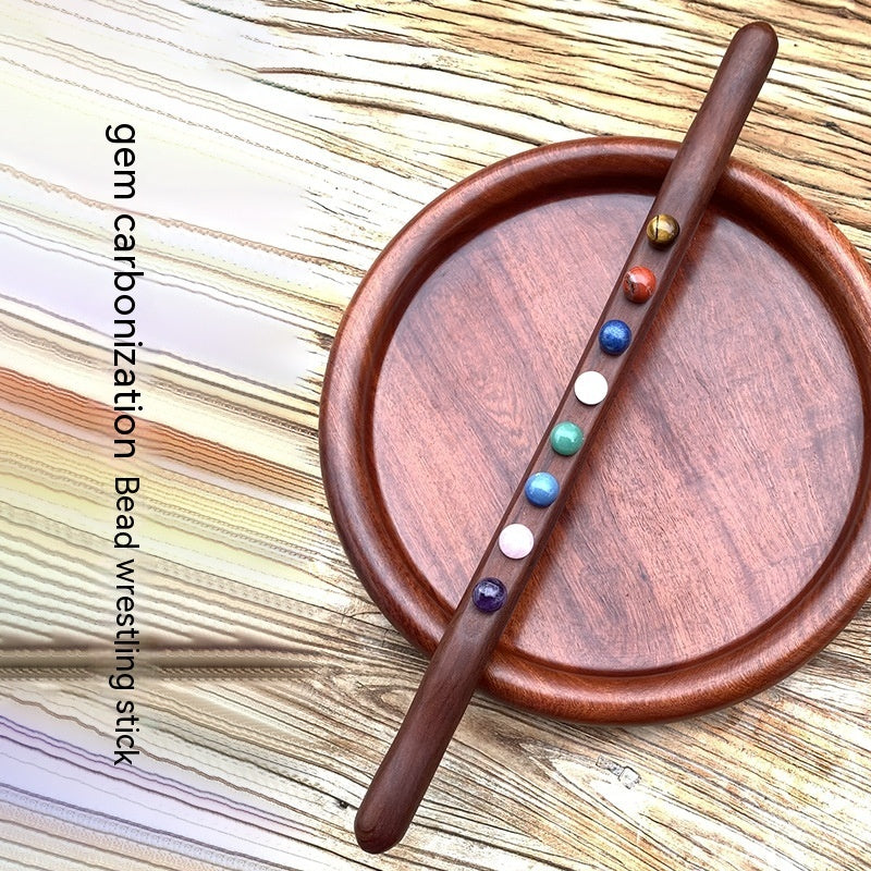 Jade Scraping Stick Carbonized Eight Beads Beauty Salon