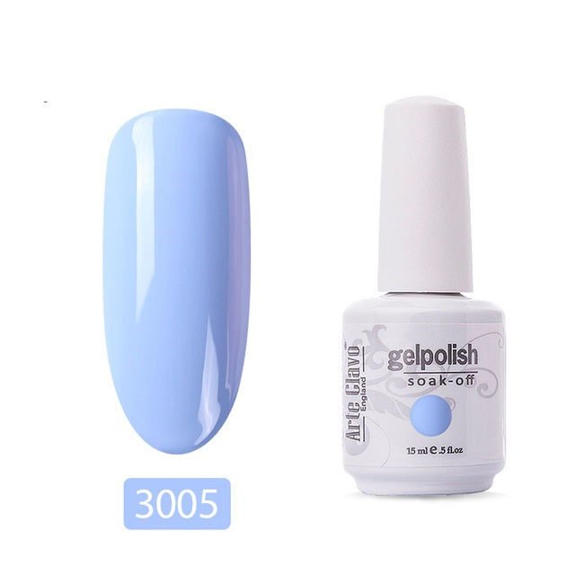15ML Nail Gel Summer Series Colorful Soak Off UV