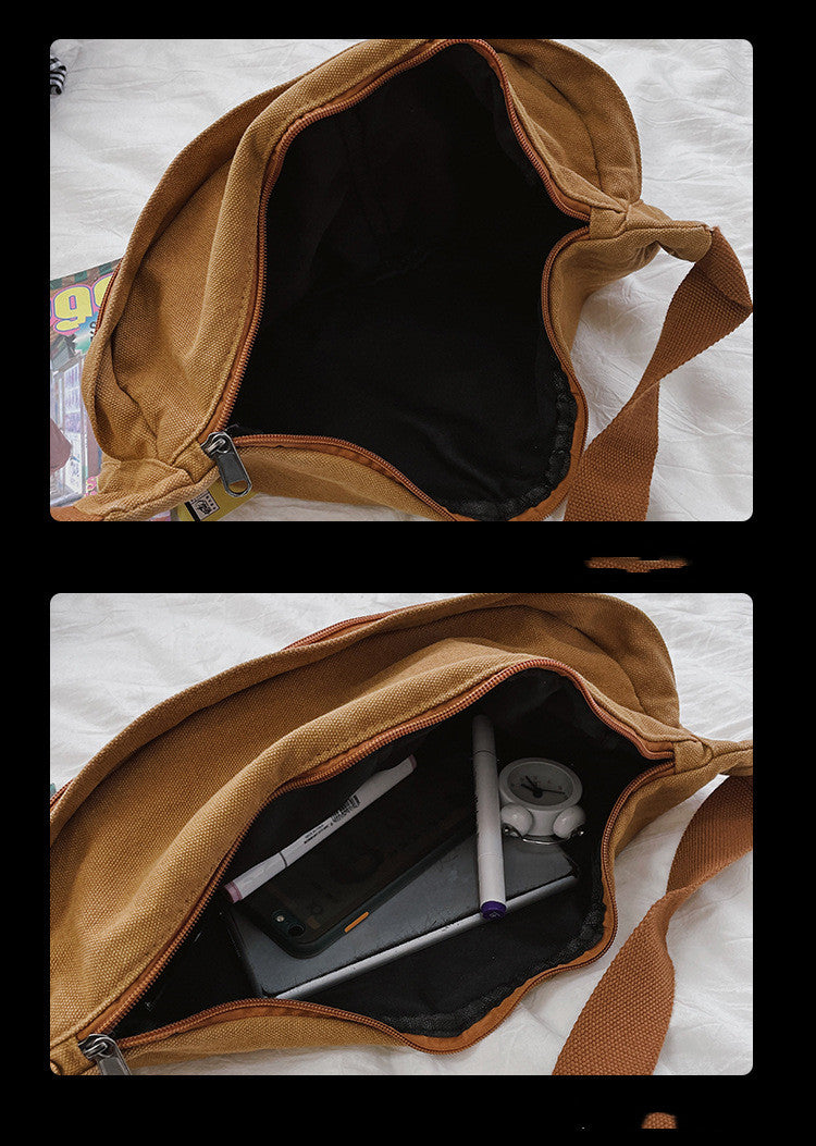 Japanese Chest Bag Men's Casual Large-capacity Street Trend Messenger