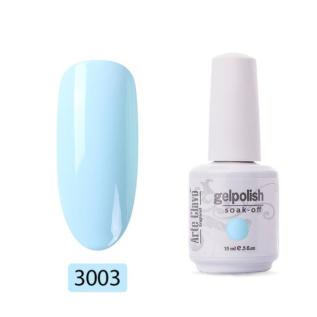 15ML Nail Gel Summer Series Colorful Soak Off UV