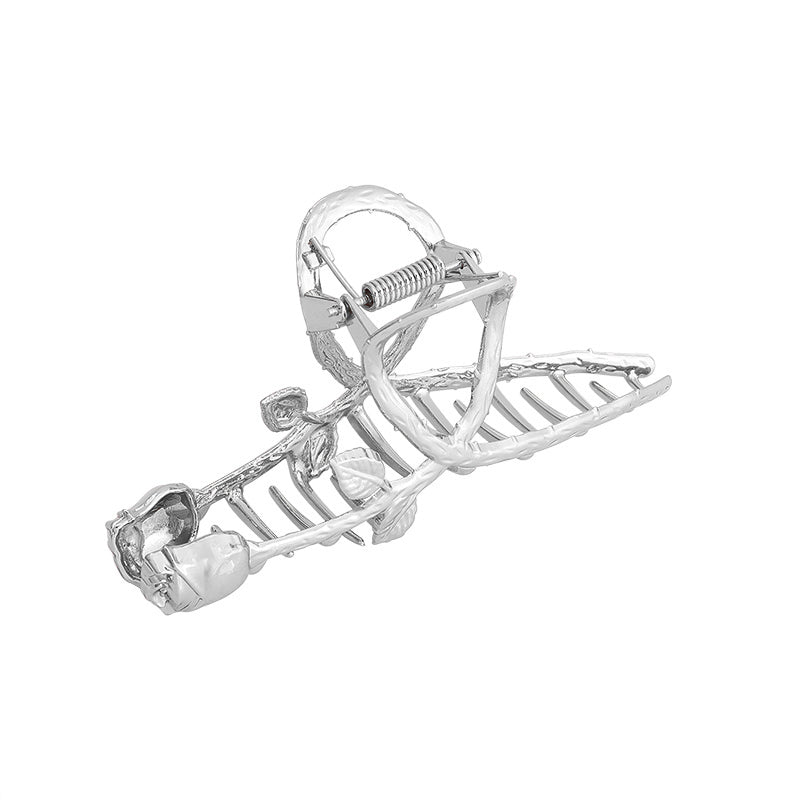 Women's Summer Back Head Rose Alloy Hairpin