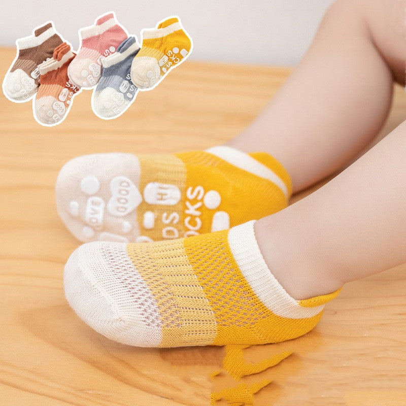 Thin Cotton Large Area Adhesive Ship Socks