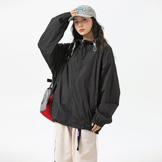 Sun Protection Clothing Trendy Simple Hooded