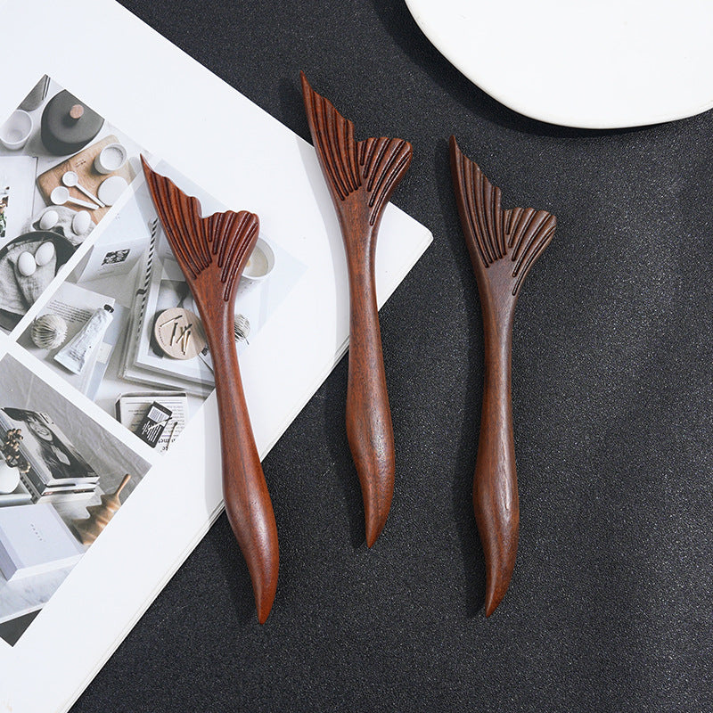 Wooden Women's Chinese Style Headdress Animal Hairpin