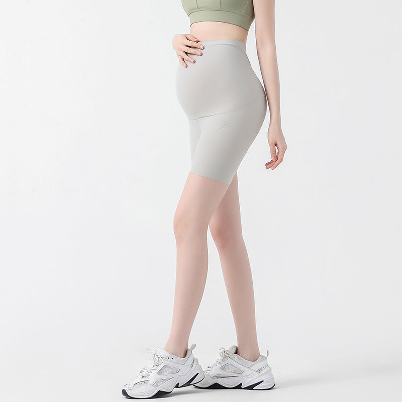 Pregnant Women's Safety Pants Thin Spring And Summer Outer Wear Seamless