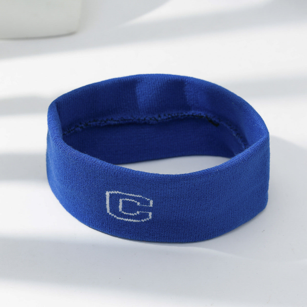 Stretch Sports Sweat-absorbent Knitted Hair Band