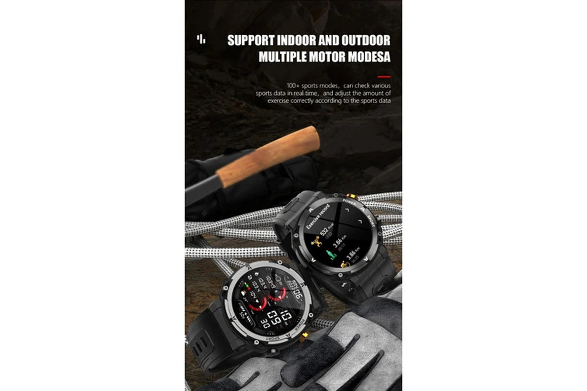 Smart Watch with Bluetooth Call – 5ATM Waterproof Fitness Tracker, Sport Wrist Smart Watch for Men & Women Watch