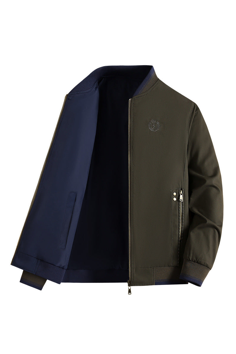 Double-sided Jacket Men's Coat Fashion Casual