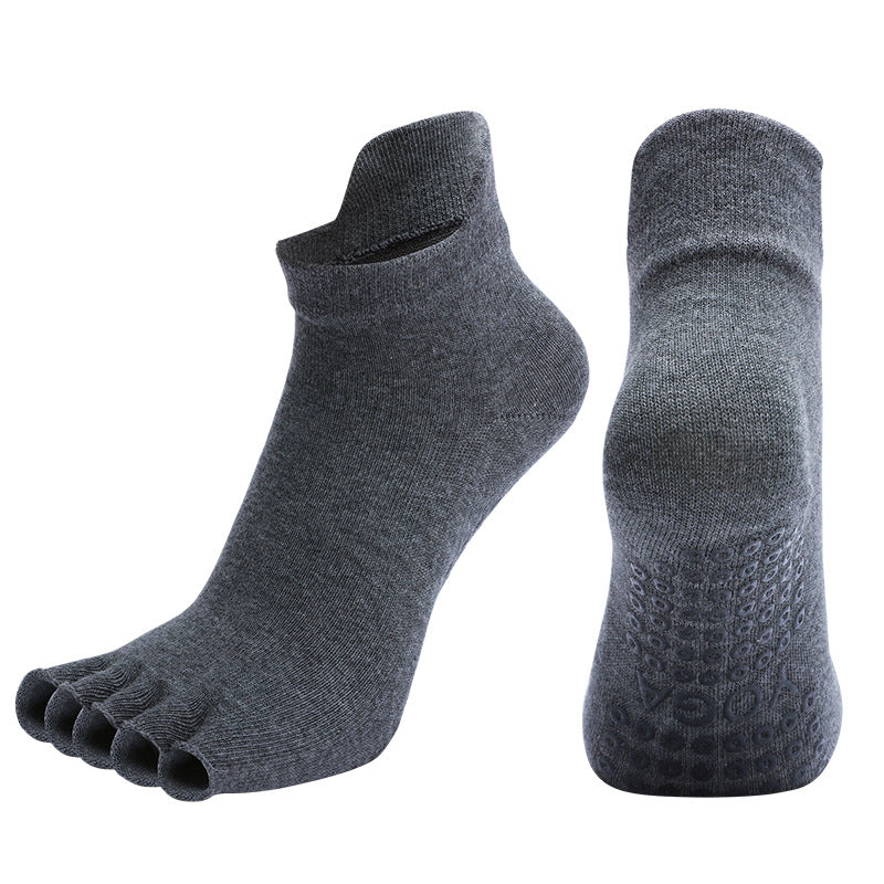 Combed Cotton Five-finger Socks