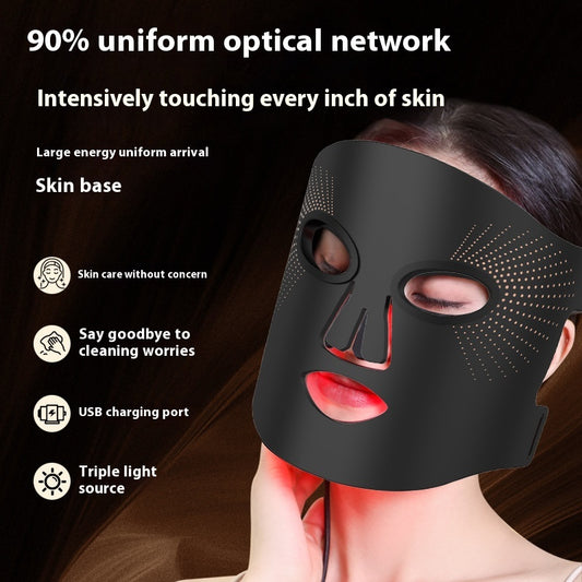 French Pattern Silicone Photon Mask Instrument LED Lamp