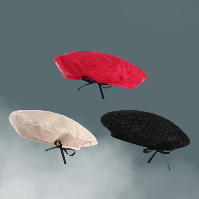 Bud Hat Spring Summer Thin Section Breathable Dome Black Painter