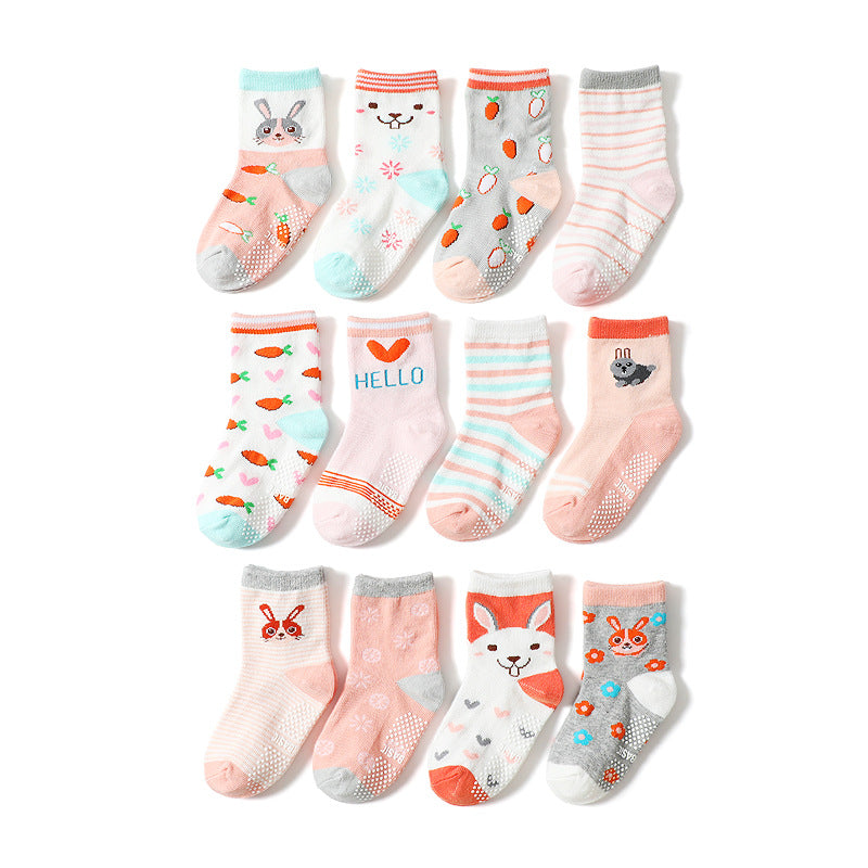 Anti-slip Indoor Dispensing Floor Girls Socks