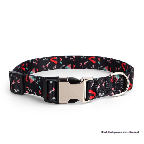 Thickened Heat-Transfer Digital-Print Pet Collar