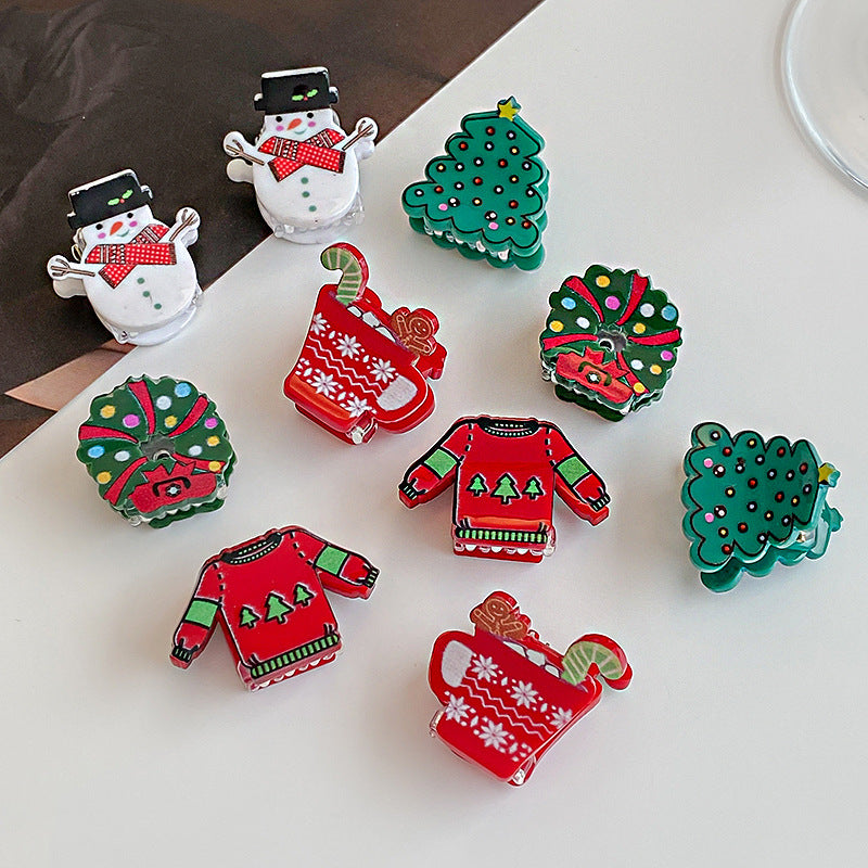 Juleelementer Julemanden Tegneserie Hårnål