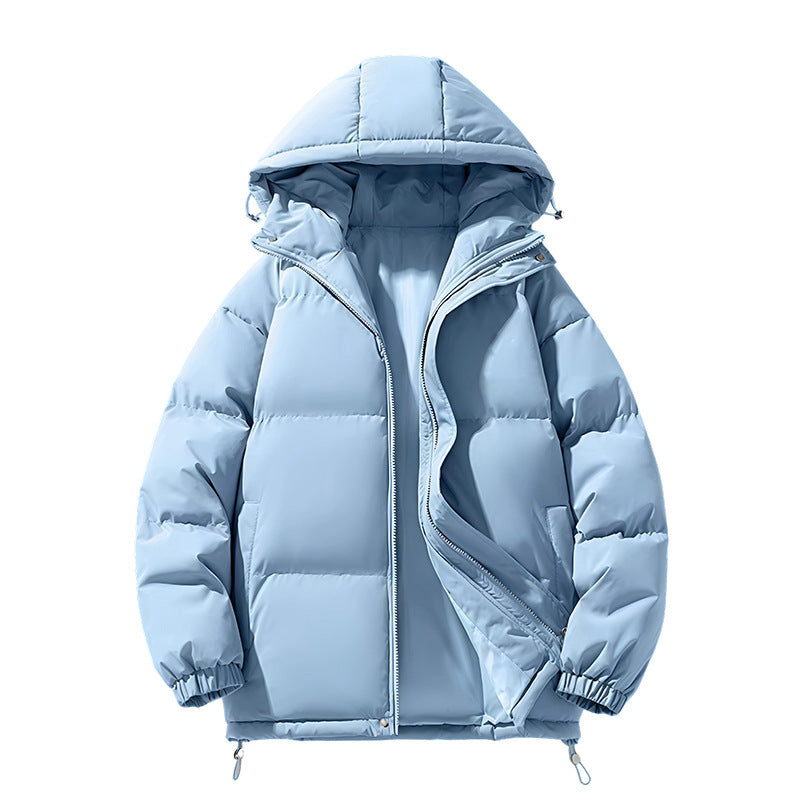 Winter Men's Cotton Hooded Loose Puffer Winter Coat