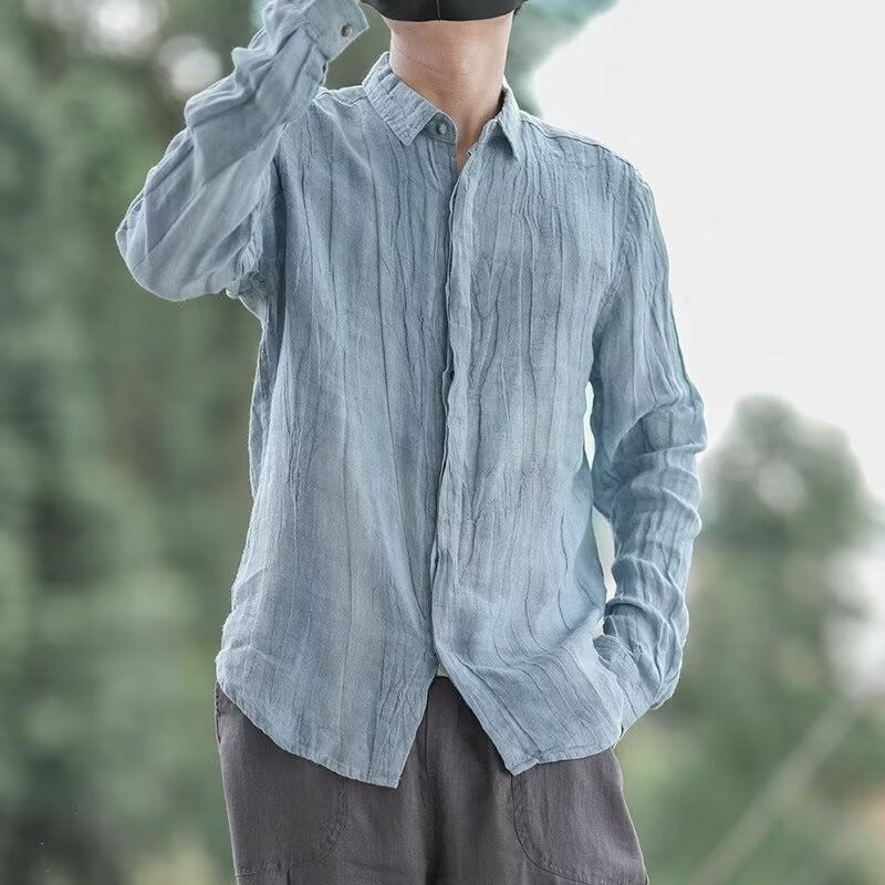 Mens Casual Niche Personality-driven Shirt Jacket