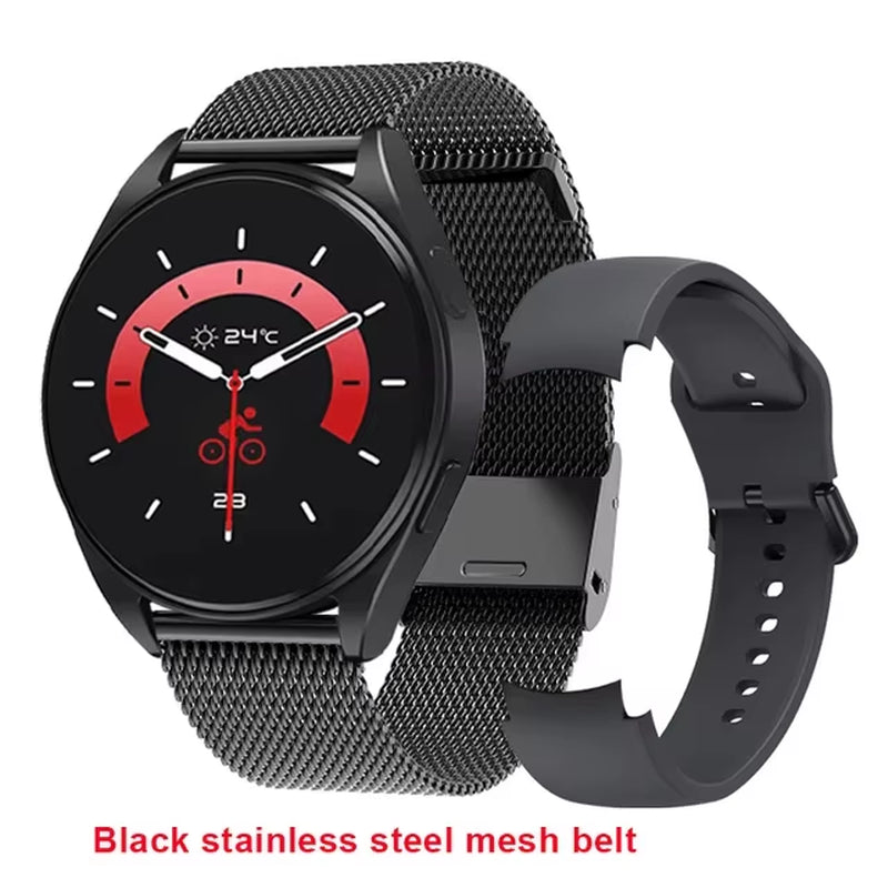 Smart Watch 2025 Bluetooth Calls Waterproof Smartwatch Men Watches Women Sport Fitness Bracelet Custom Watch Face Waterproof New